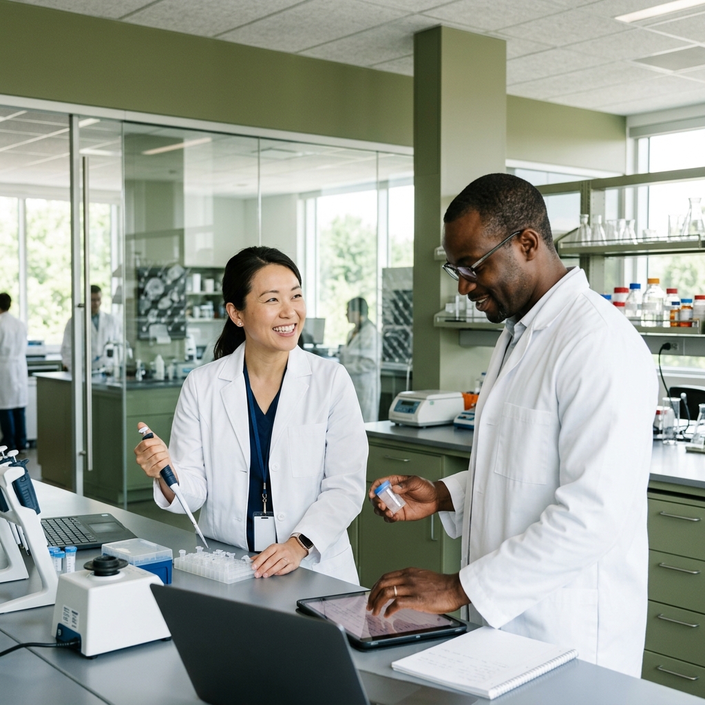 Medical professionals at SB Laboratories